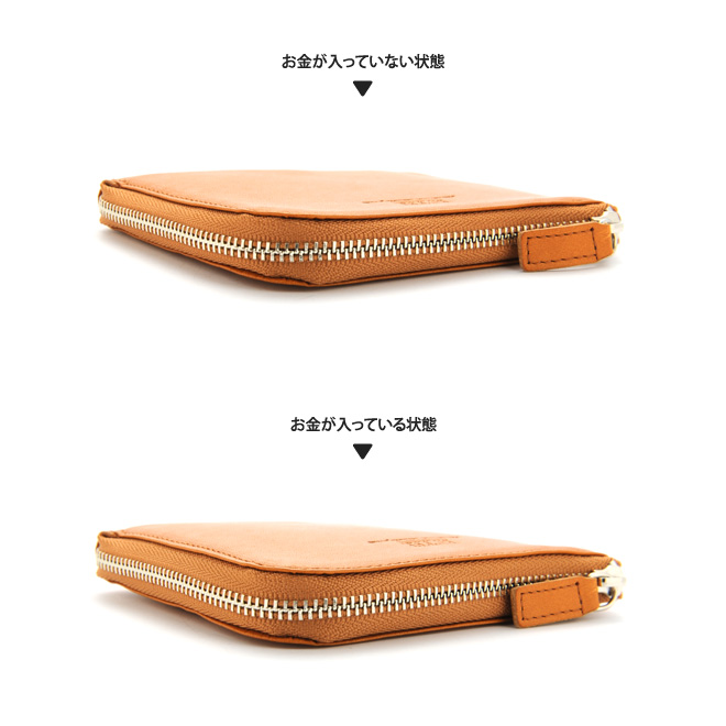 栃木レザーL字ファスナー小銭入れBECKERベッカー