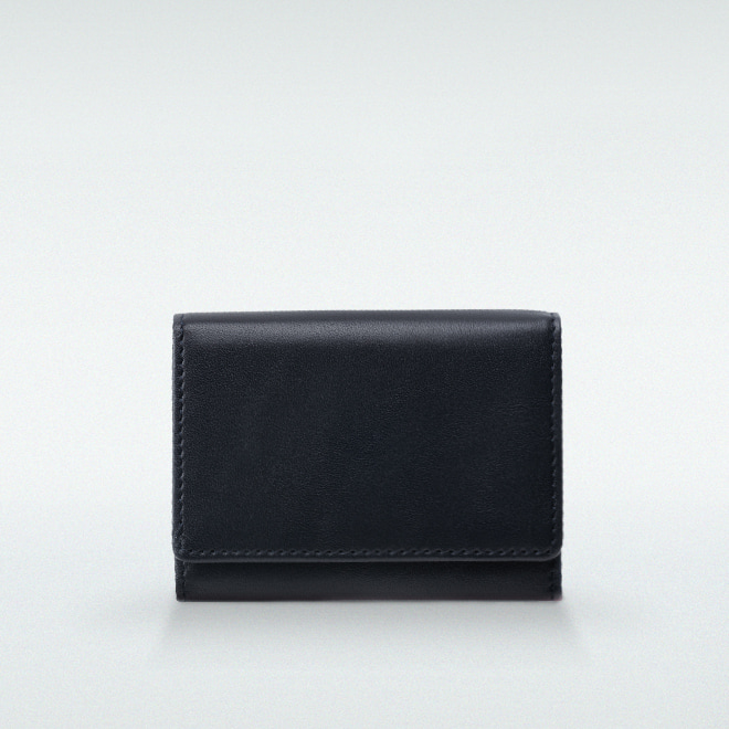 極小財布 BOX型 バリエス ネイビー