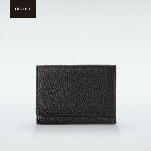 極小財布 Basic型 イタリアンレザー/ADRIA 『ブラック』 TAGLICH（タグリッヒ）(旧ベッカー) 日本製 \16,500（税込）