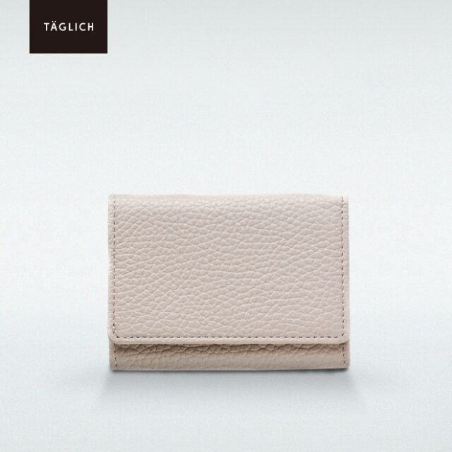 極小財布 BOX型 イタリアンレザー/ADRIA 『クレーム』 TAGLICH（タグリッヒ） 日本製 \16,500（税込）