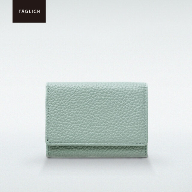 極小財布 BOX型 イタリアンレザー/ADRIA 『ピスタチオ』 TAGLICH（タグリッヒ）(旧ベッカー)  日本製 \16,500（税込）