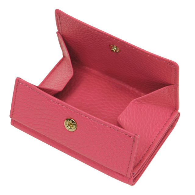 極小財布 BOX型 イタリアンレザー/ADRIA 『ピンク』 BECKER（ベッカー） 日本製 \16,500（税込）