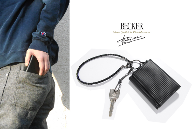 ベッカー極小財布 メンズ 特集 Becker極小財布 公式サイト 財布の通販luxe リュクス 本店
