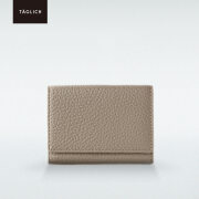 極小財布 BOX型 イタリアンレザー/ADRIA 『グレージュ』 TAGLICH タグリッヒ ベッカー 日本製