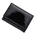 極小財布　エナメル（ブラック）ベーシック型小銭入れ　BECKER（ベッカー）ドイツ製